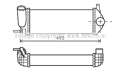 AVA QUALITY COOLING Интеркулер RT4471